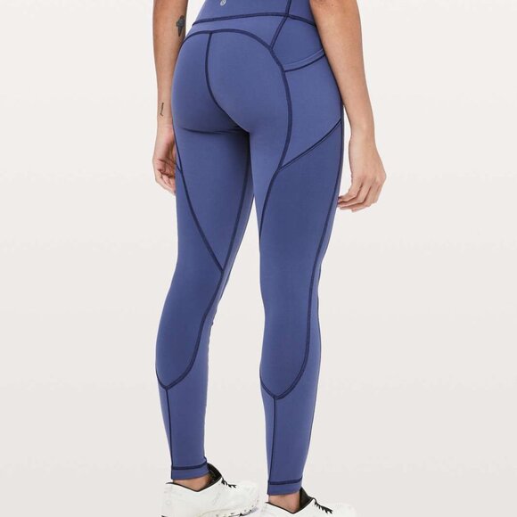 LULULEMON All The Right Places Pant II 28" Gatsby Blue Size 8 - Picture 9 of 9